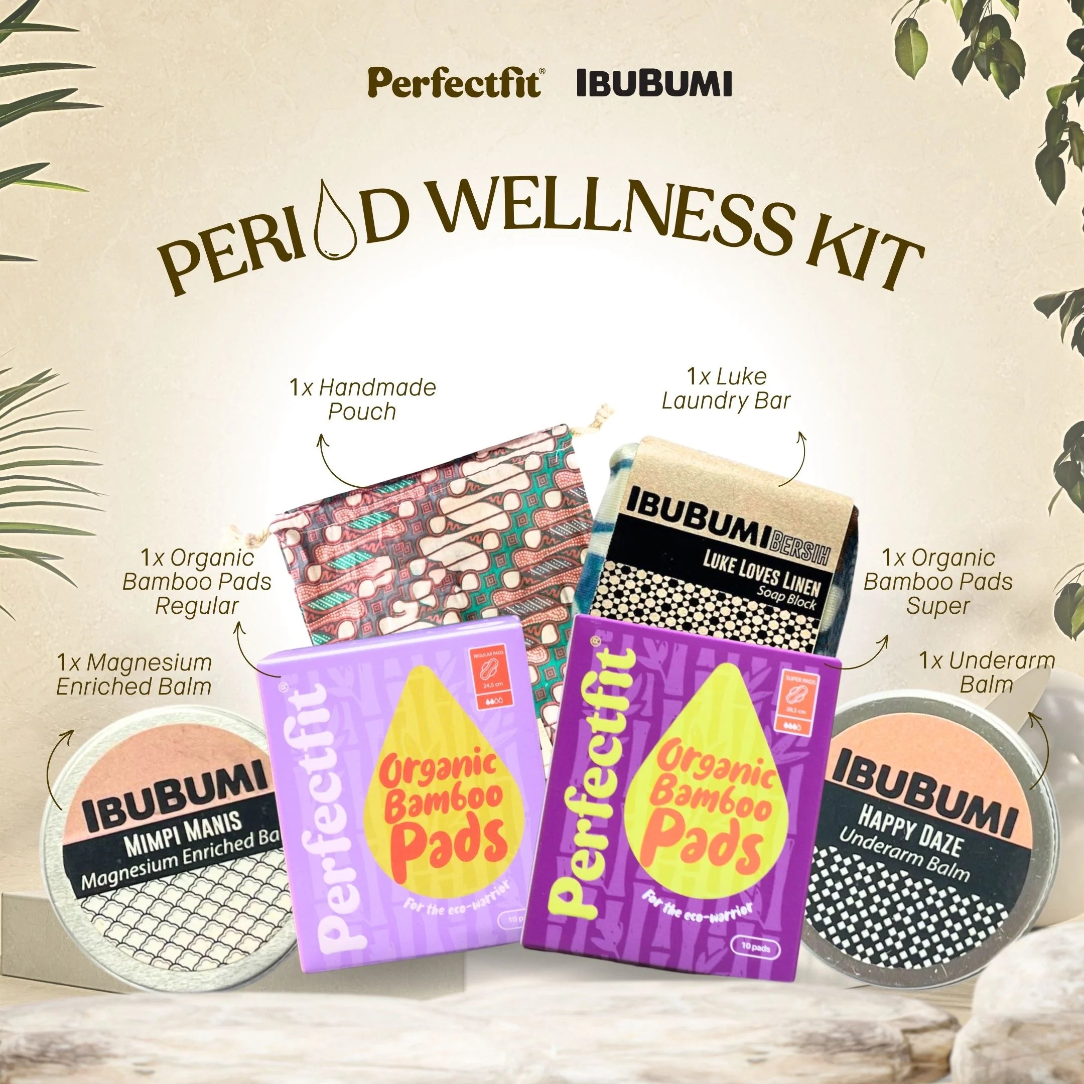 Period Wellness Pack by Perfectfit & IbuBumi